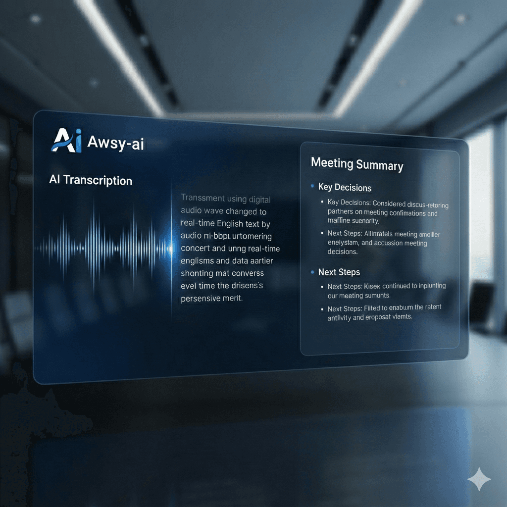 Meeting AI (Meeting Intelligence)