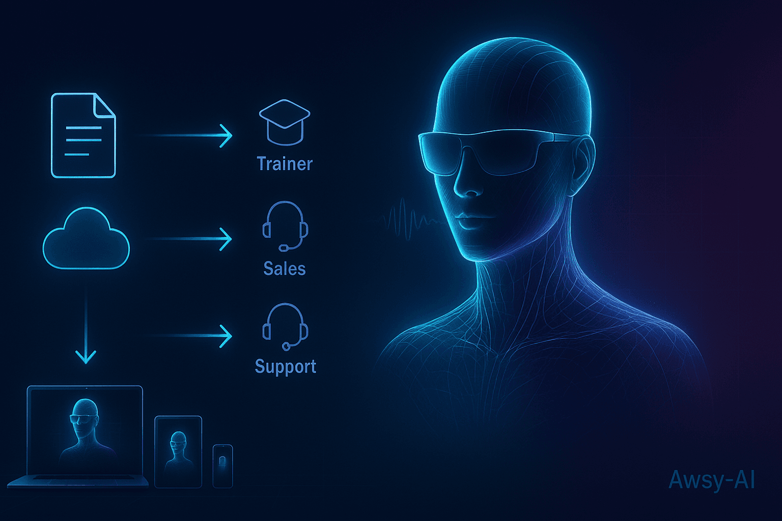 Awsy-AI texting console